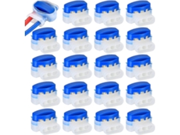 20 Conectores De Cabo Preenchidos Com Resina Para Cortadores Grama Robóticos Automower