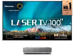 Laser TV HISENSE 100L5HD (100" - 2700 Lumens - 4K Ultra HD)