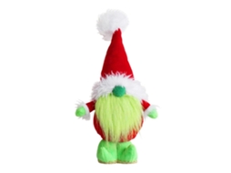 Laxiscreed Boneco Grinch Sem Rosto, Figura Decorativa Natalícia De Monstro Verde