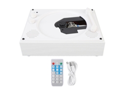 Reprodutor de Cd Bluetooth Vintage LAXISCREED com Controle Remoto