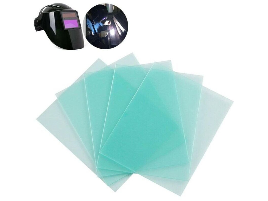 Lentes De Substituição Para Capacete Soldagem Nc Com Intensidade Variável, Dimensões 10 X 115 90 Mm, Para Soldagem Industrial
