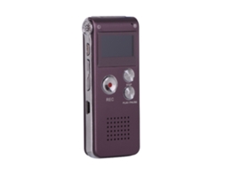 Gravador De Voz Digital Para Palestras, Reuniões, Entrevistas, Mini Fita Portátil Dictafone De 8gb Com Reprodução, Usb, Mp3 Yizhood (rosa)