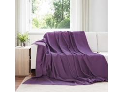 Vidaxl Manta Roxo 240 X 220 Cm 0.74 Kg Lã