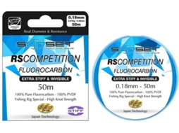 Linha de Pesca de fluorcarbono SUNSET Extra Stiff Rs Competition (0.220 mm - 0,20 mm)
