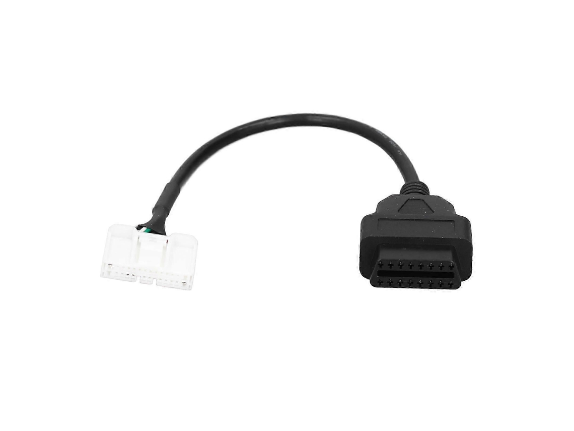 Cabo Adaptador Obd2 De 31 Cm/12,2 Polegadas Com 26 Pinos, Conector De Diagnóstico Automotivo, Substituição Para Tesla Model S/x-yvan