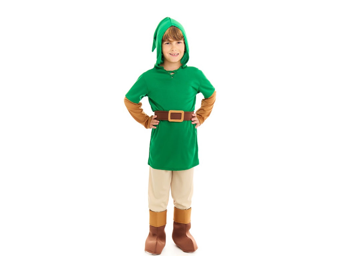 Fato de Elfo Aventureiro para menino