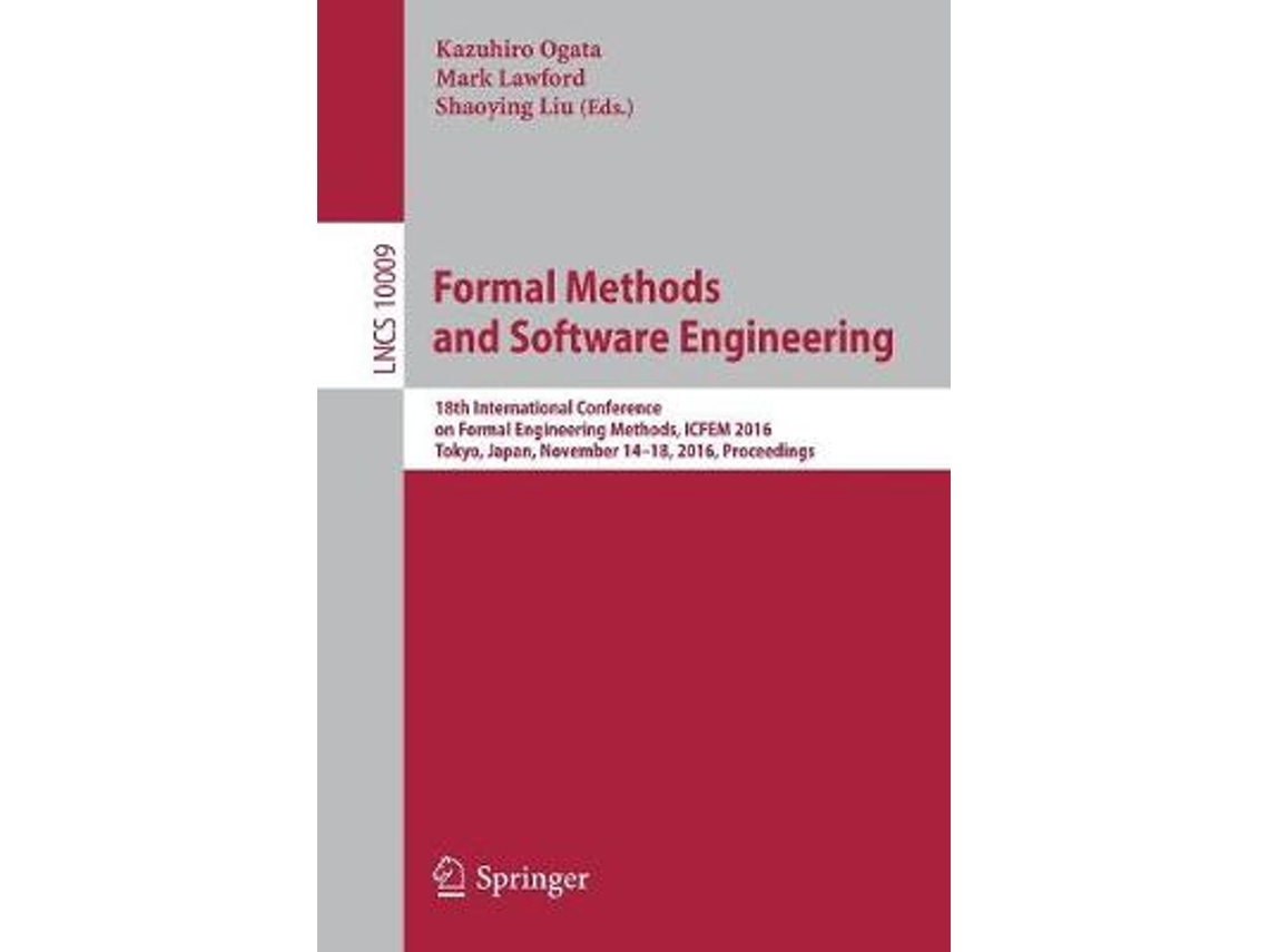 Livro Formal Methods and Software Engineering de Kazuhiro Ogata (Inglês)