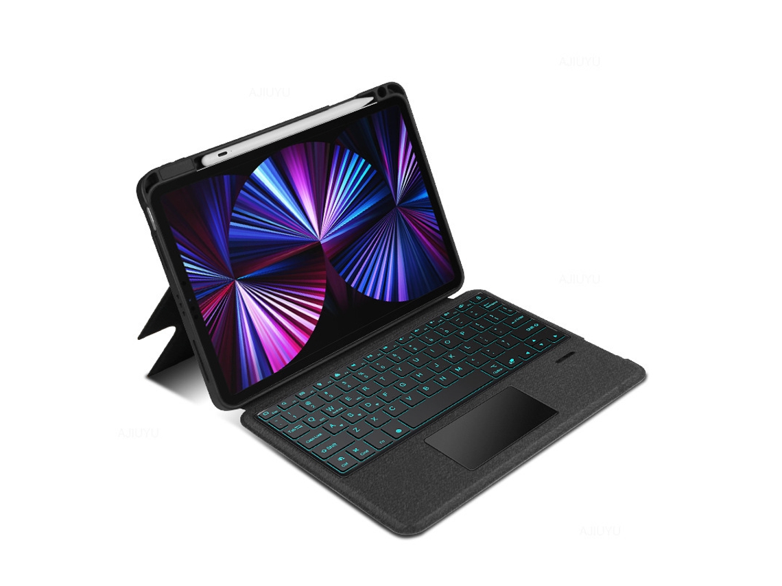 Capa Protetora Magnética Para Teclado Bluetooth Magic Keyboard, Preta Ipad De 10,5 Polegadas Yunzii