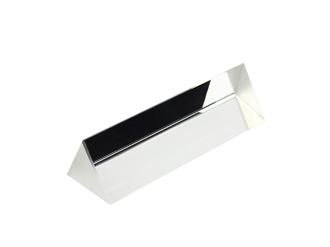 Prisma Triangular de Vidro Óptico K9 30mm S/MARCA