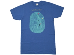 Washed Out Blue Egg T-shirt Unisex Adults Size:s