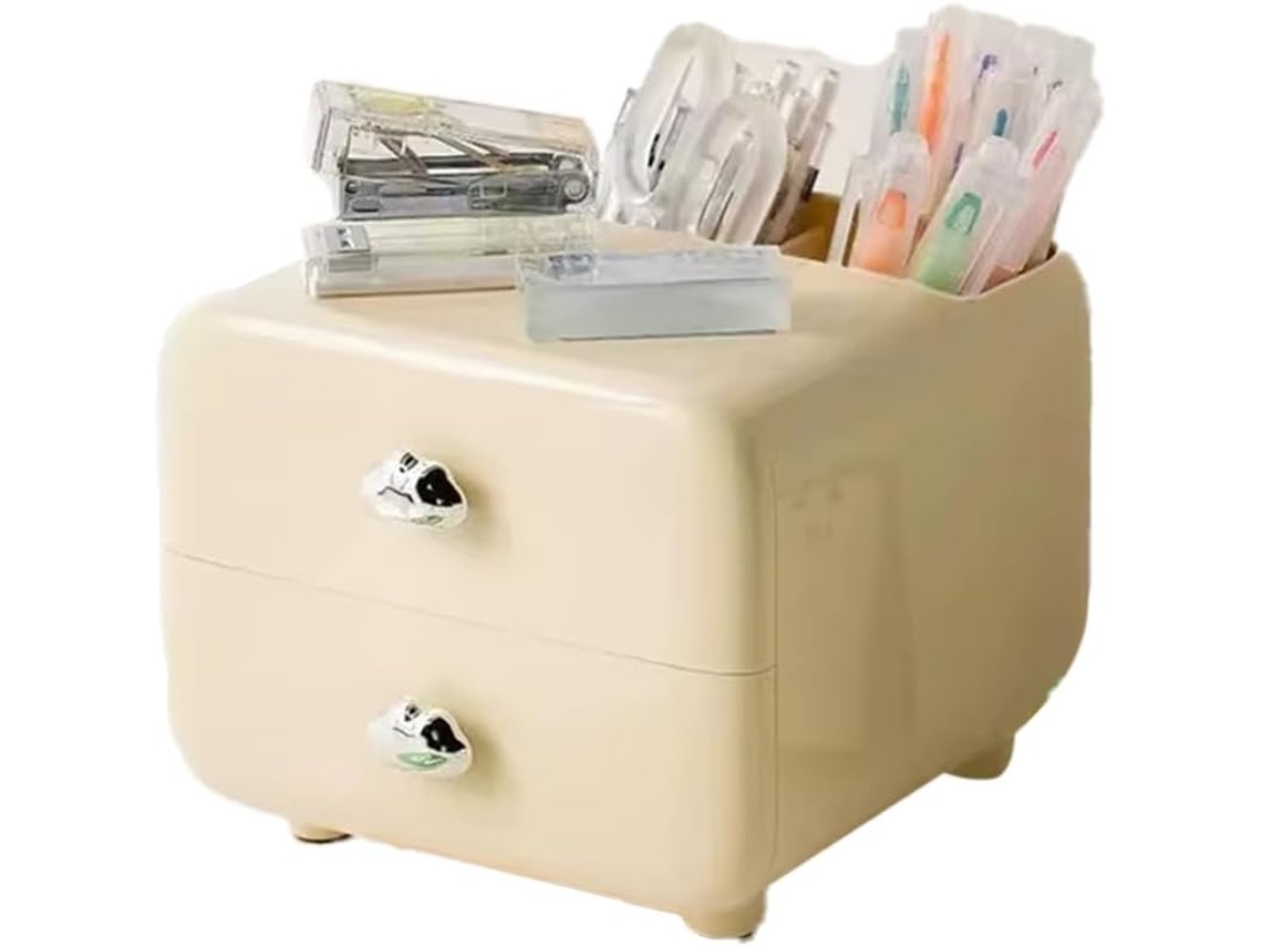 Porta lápis de Mesa Multifuncional Design de Desenho Animado, Grande Capacidade SFUSHOS