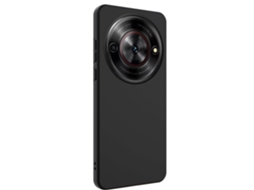 Lurelia Kit Capa Tpu Gel Para Zte Blade A75 (5g), Vidro Temperado 2d Para Ecrã, Preta