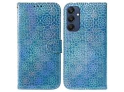 Capa De Celular Colorida Em Couro Com Fecho Magnético Para Samsung Galaxy M35