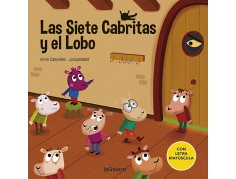 Livro Las Siete Cabritas Y El Lobo de Anna Canyelles (Espanhol)