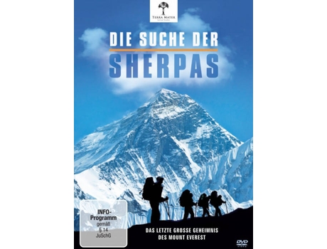 DVD Die Suche der Sherpas Alemão, Inglês
