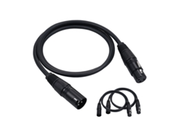 2026 cable Dmx512 de Sinal Canon Cable/cable de Microfone/cable Xlr Preto para Luzes de Cena