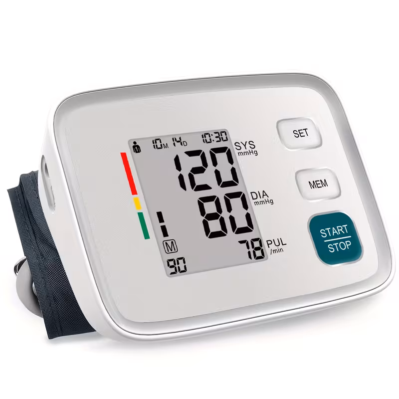 Monitor De Pressão Arterial Digital Braço 180 Memórias, Ajustável E Ip21 Rosae