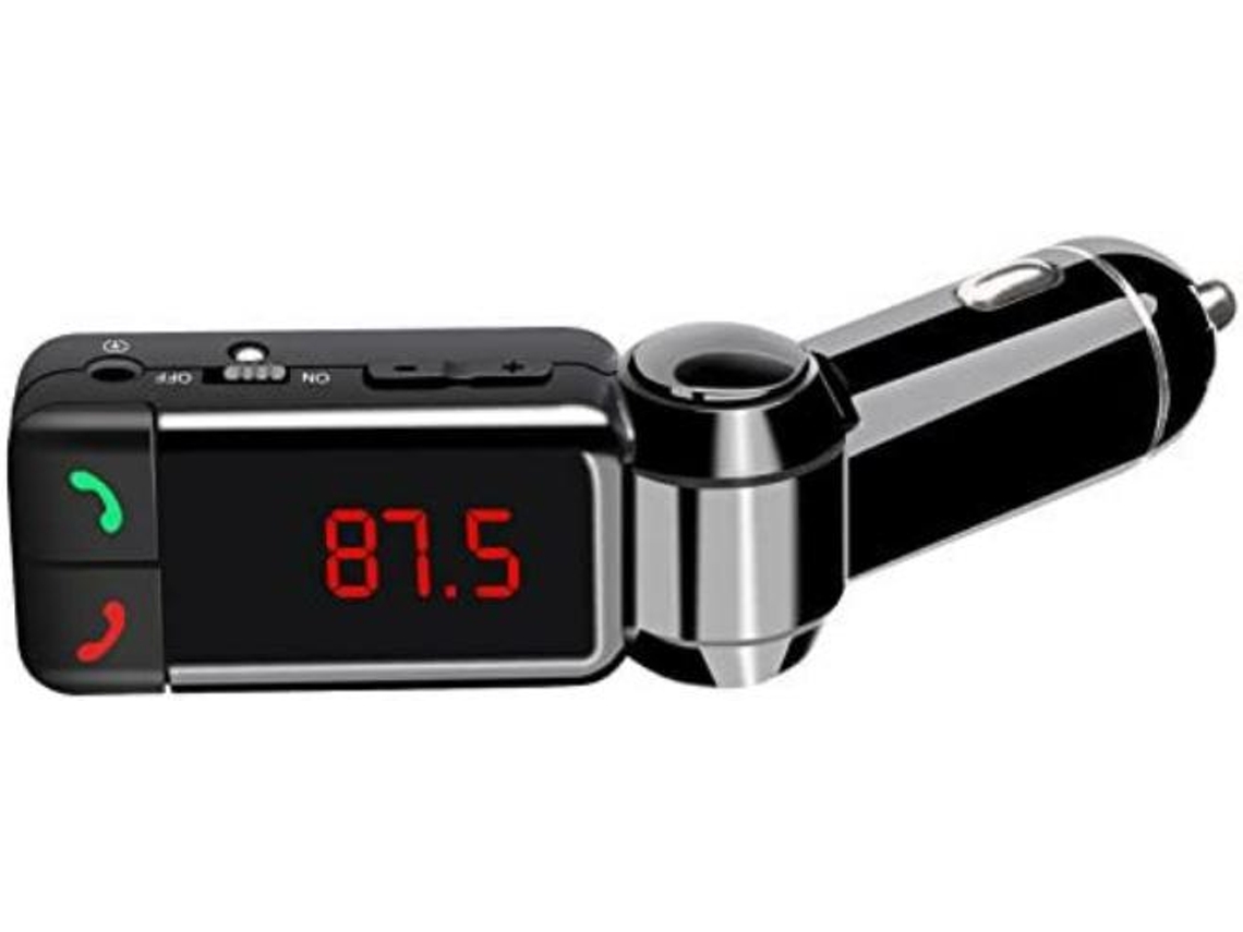 Transmissor Fm Bluetooth Yizhood Bc06b V2.0 Usb/sd Preto