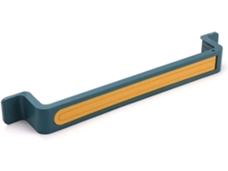 Suporte Para Toalhas Em Abs, Estilo Nórdico, Sem Furos, Para Banheiro, Com Várias Barras Giratórias Azul E