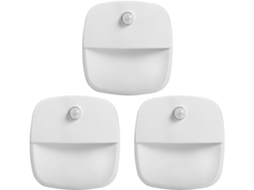 Conjunto Shineofi Com 3 Luzes Noturnas Led Inteligentes, Sensor De Luz