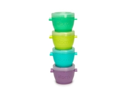Caixas para Refeições de Bebé MELII (6 x 7 x 6.25 cm - Plástico se, BPA - Multicor)