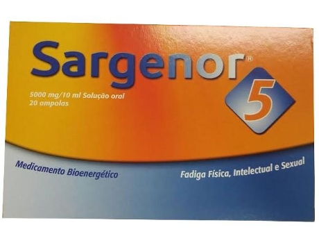 Suplemento Alimentar Sargenor 5 20 ampolas