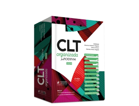 Livro Clt Organizada de Mauricio Godinho Delgado (Português)