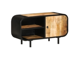 Tv Cabinet, Tv Cabinets Vidaxl Marrom Madeira (n/a)
