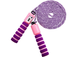 Corda De Pular Para Crianças , Corda De Pular Com Contador Para Meninas Aquaforge (roxa)