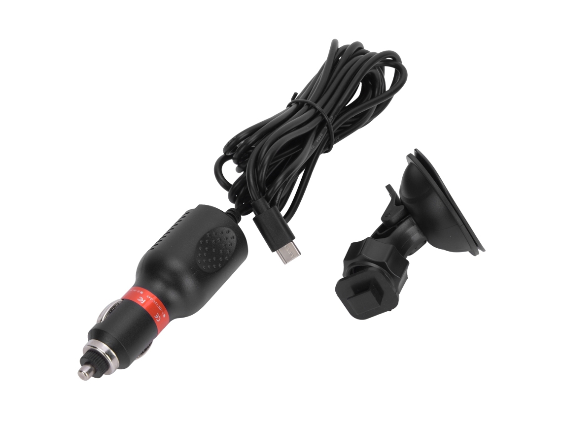Carregador De Carro Com Suporte De Ventosa, Para Sjcam A10, Carregador De Plástico Para Carro
