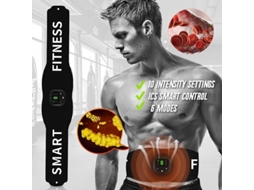 Cinto Redutor De Gordura E Celulite, Cinto Estimulador Muscular, Dispositivo De Treinamento Confortável Para Músculos Em Casa, Nov Aquaforge
