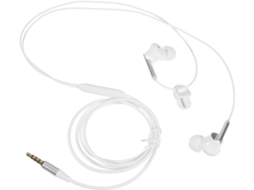 Fones De Ouvido Com Fio Hd, Para Tablets E Som Nítido Graves Brancos