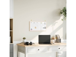 Vidaxl Quadro Branco Magnético Com Estrutura Em Madeira De Pinho Maciço 60x30 Cm