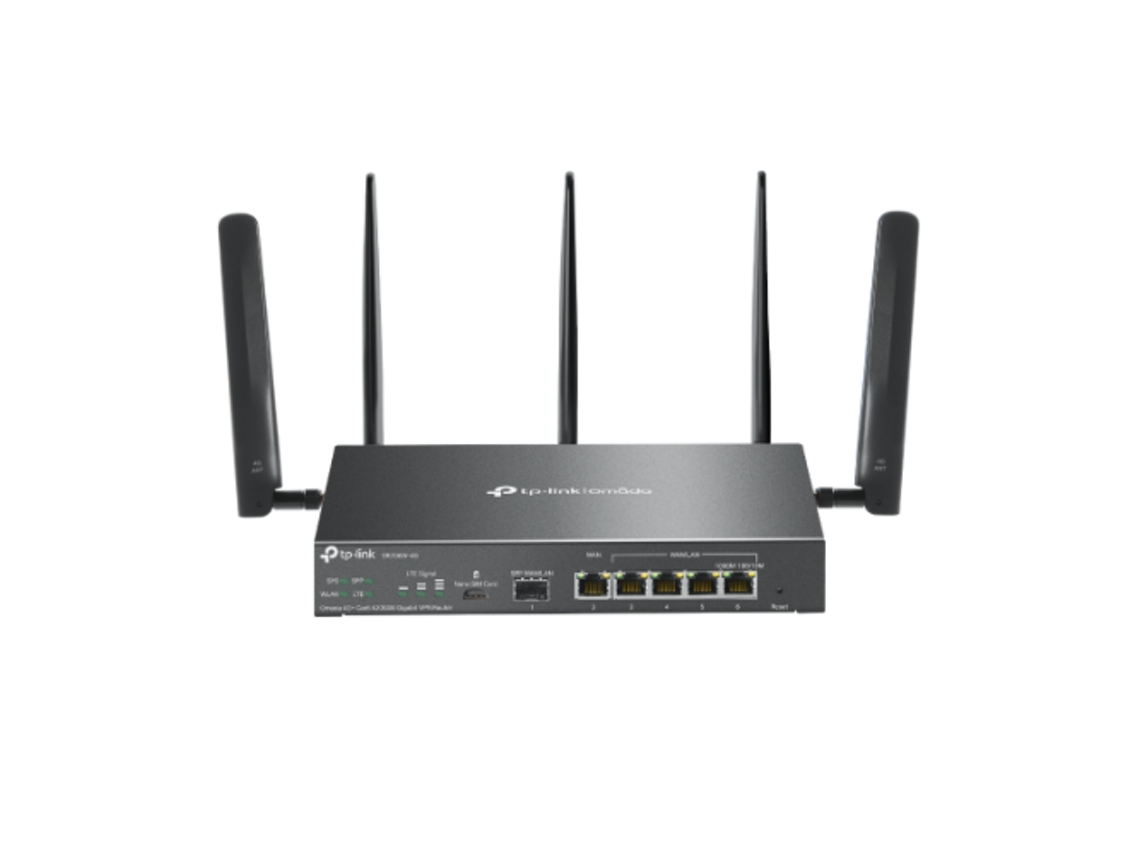 Roteador VPN Gigabit TP-LINK Omada 4G Cat6 Ax3000
