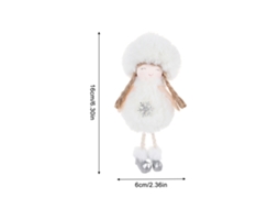 Laxiscreed Boneca De Pelúcia Anjo Para Decoração De Natal E Enfeite De Árvore