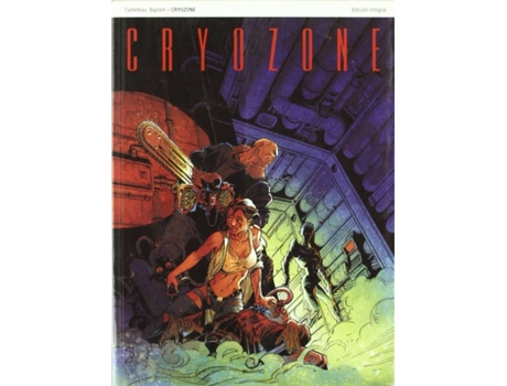 Livro Cryozone de Cailleteau Bajram (Espanhol)