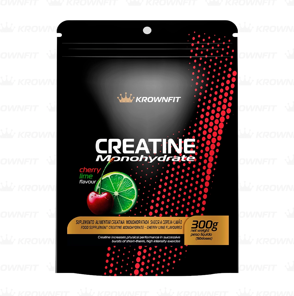 Creatina Monohidratada Sabor a Cereja e Limão-em pó – 300g