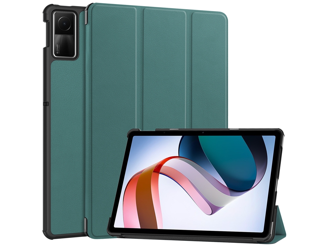 Capa Protetora Para Tablet Redmi Pad Se, Verde Escuro - Elysve