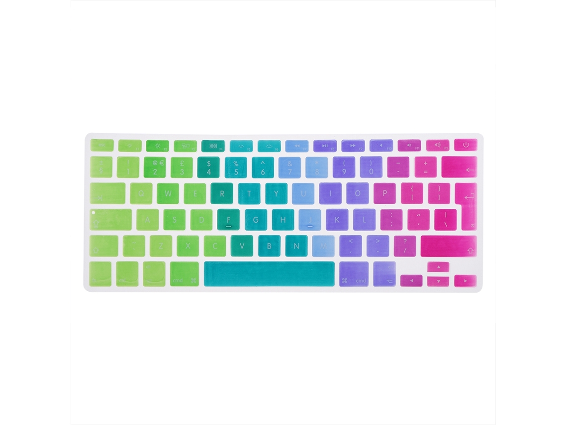 Capa De Teclado (protege O Teclado, Compatível Com Macbook Air/pro De 13/15 Polegadas)
