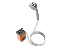 Chuveiro Elétrico Portátil Para Áreas Externas, Chuveiro De Acampamento Para Áreas Externas, Praia, Viagem, Laranja PENGDSJE