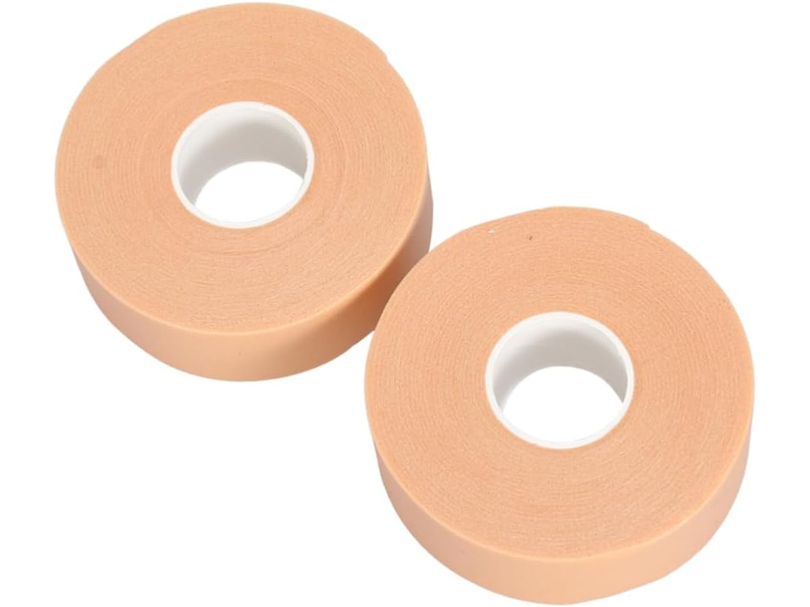 Conjunto De 2 Adesivos Para Dedos E Protetores Calcanhar, Esponja Invisível Cor Da Pele Antiatrito Para Salto Alto