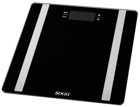 Balança WC  BAB-SS-3980 - Preto