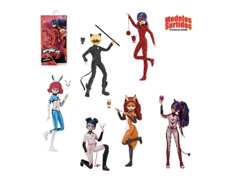 Bonecas Heroez Fashion Sortidas Ladybug