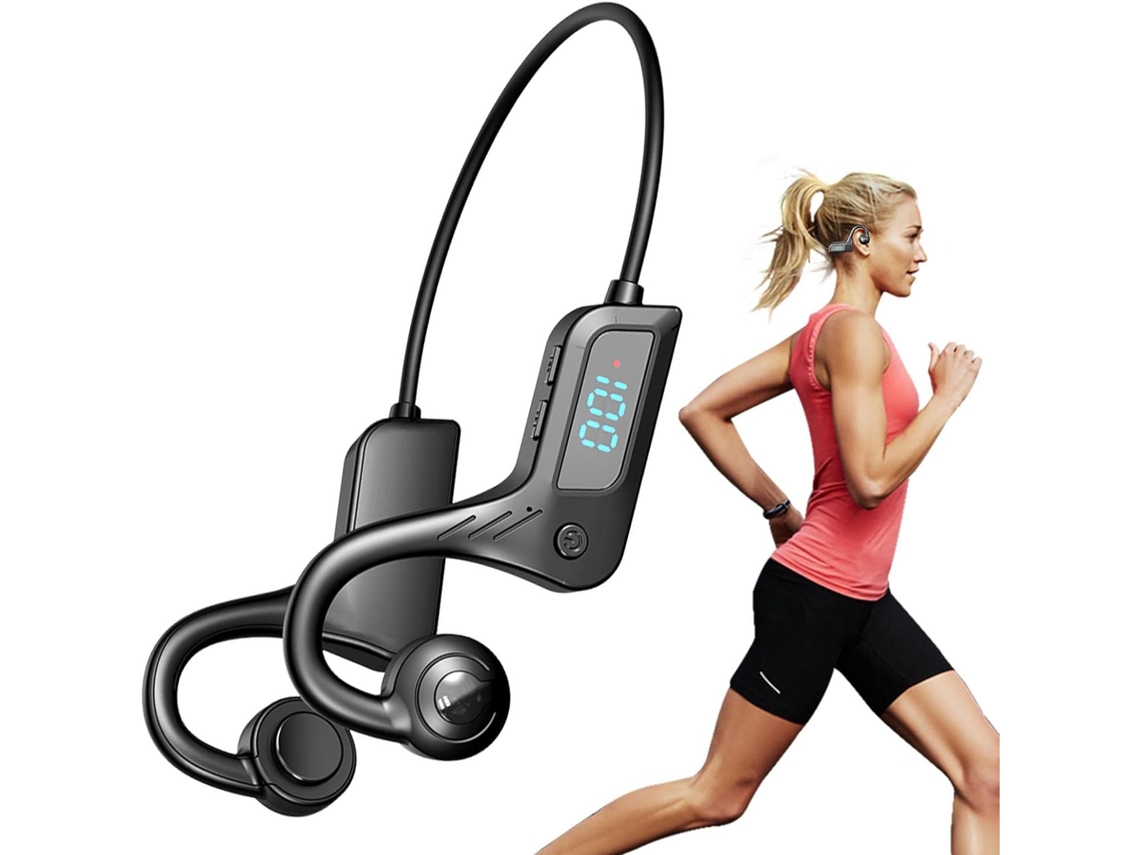 Fones De Ouvido Intra-auriculares De Condução Óssea, Fones De Ouvido Sem Fio, Fones De Ouvido Esportivos À Prova Dágua E À Prova De Suor