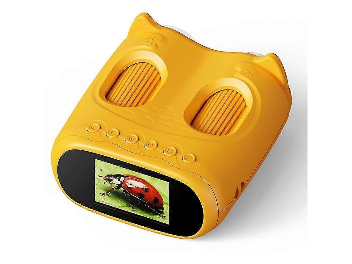 Microscópio Infantil, Microscópio e Telescópio 2 em 1, Brinquedo Óptico Educativo para Crianças, Microscópio com Ampliação de 1000x BRILVIBERA