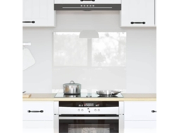 Vidaxl Painel De Cozinha Transparente 70 X 60 Cm Vidro Temperado
