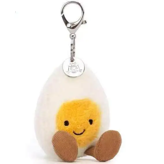 Pingente de Pelúcia em Formato de Ovo, Macio, Fofinho e um Presente Adorável. MDUG