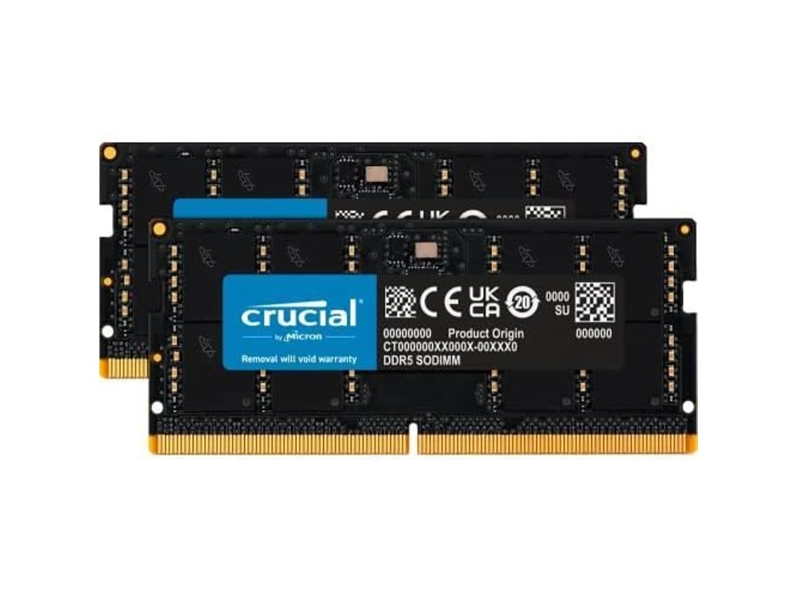 Memória Ram Crucial Ddr5-5600 16gb 2x8gb Sodimm Cl46 | Worten.pt