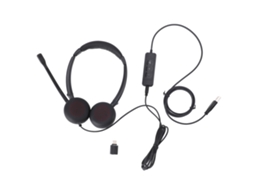 Aetheria fone de Ouvido Profissional com Cancelamento de Ruído para Atendimento Ao Cliente Usb C e 3.5mm