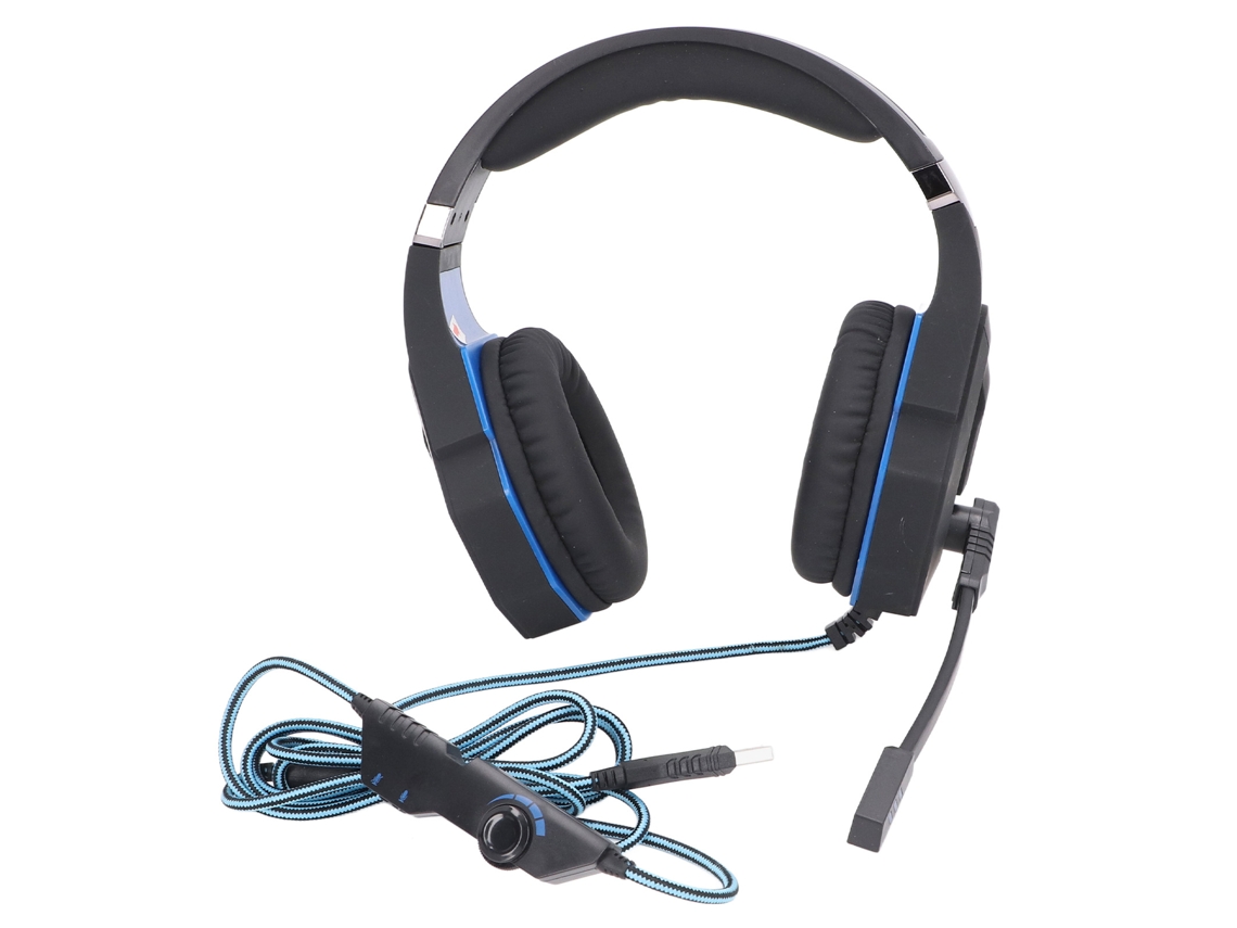 Mali phone by Ouvido Gamer 7.1 Som Surround com Cancelamento de Ruído e Microfone USB para PC, Laptop e Call Center